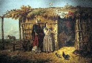 Juan Leon Palliere Idilio criollo oil painting